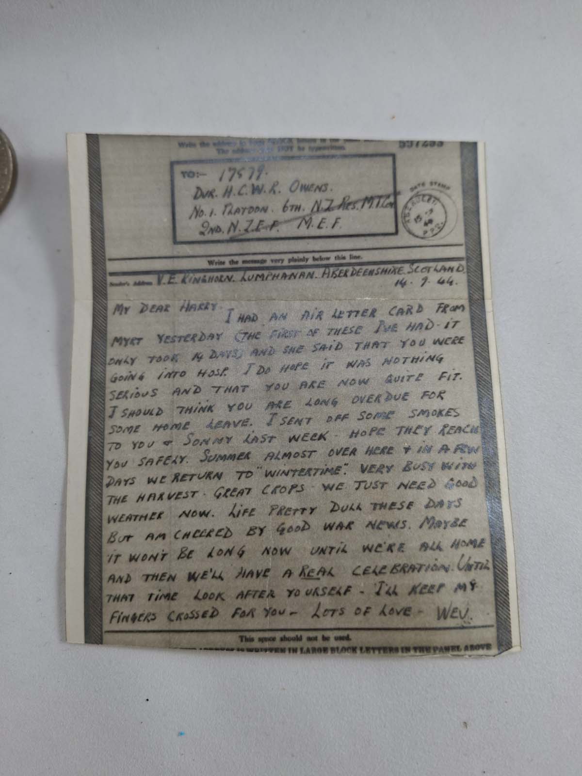 Soldiers WWII Collection Including Medals - Image 9