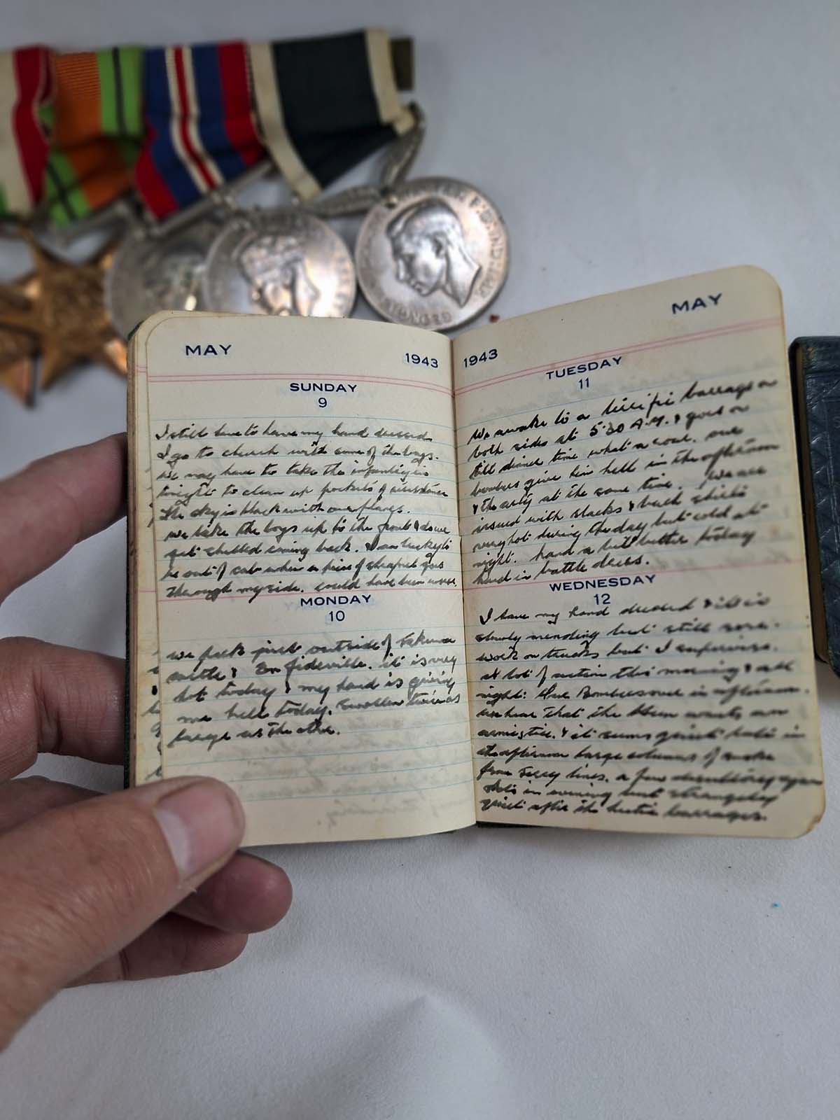 Soldiers WWII Collection Including Medals - Image 13