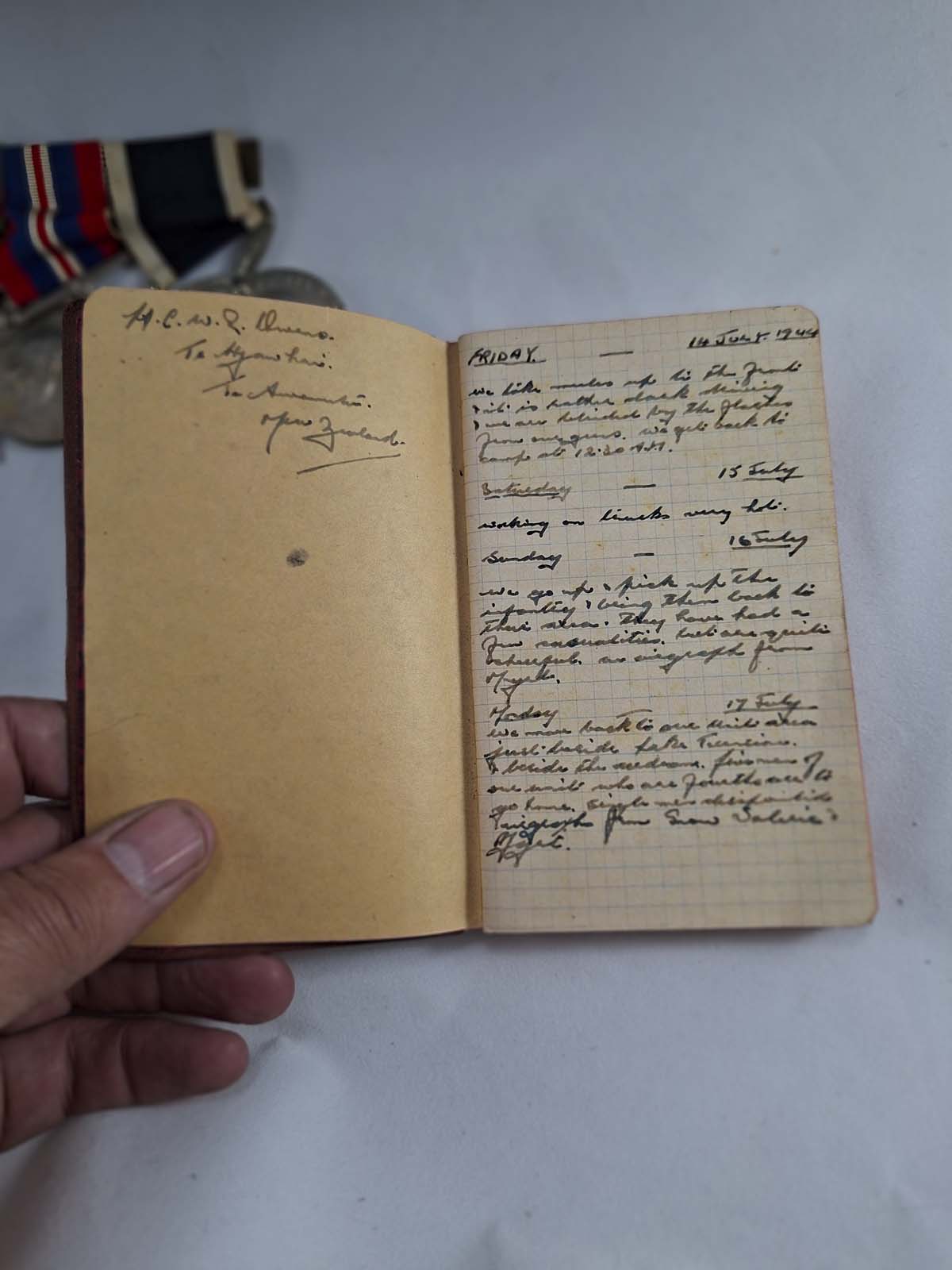 Soldiers WWII Collection Including Medals - Image 15