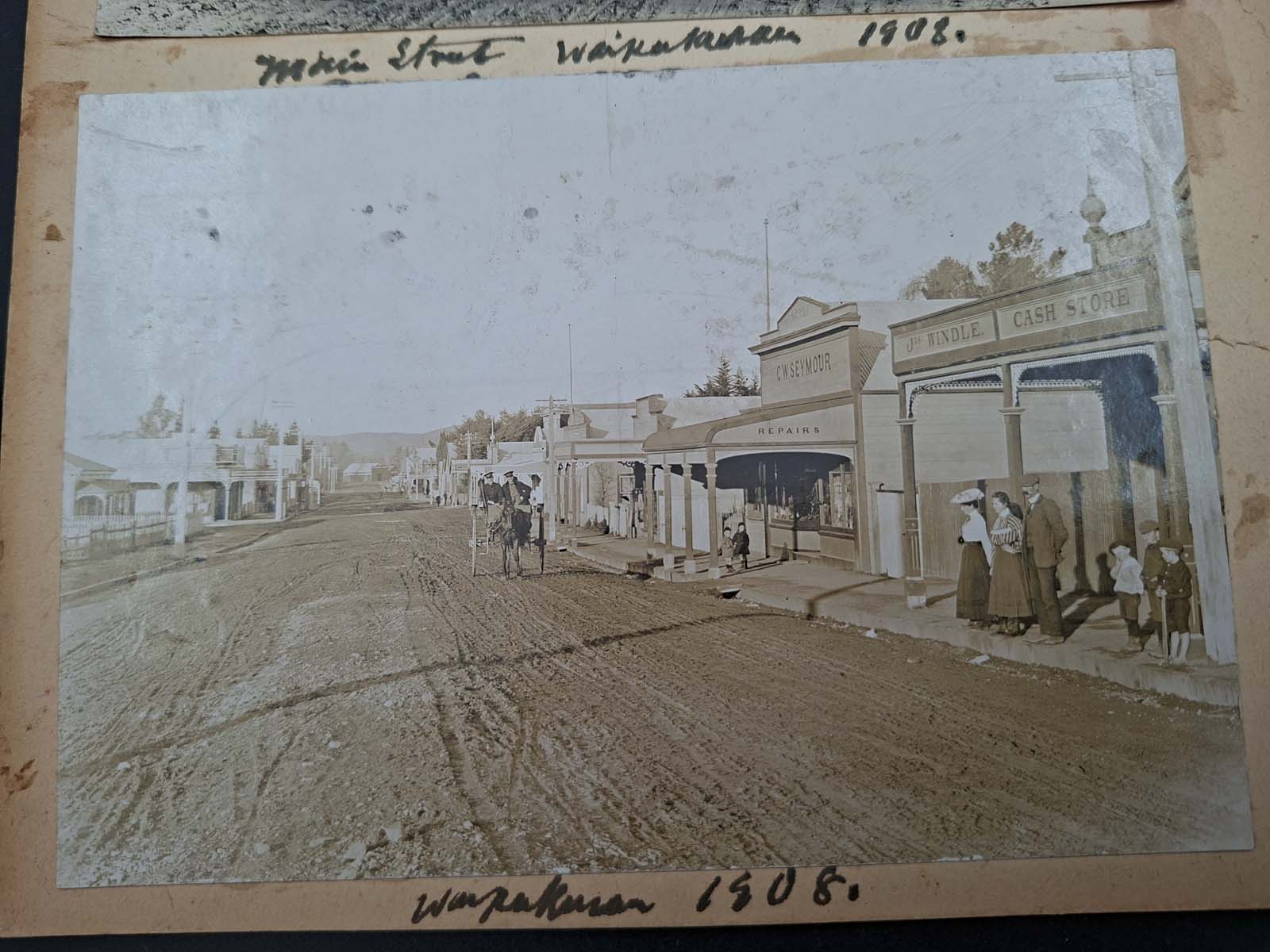 Pair of Early Photographs of Waipukurau (1908) - Image 3