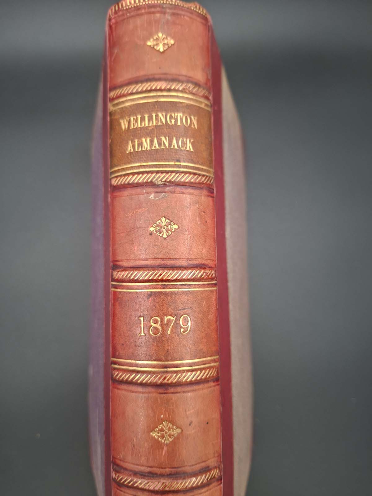 Wellington Almanac Book 1879 - Image 2