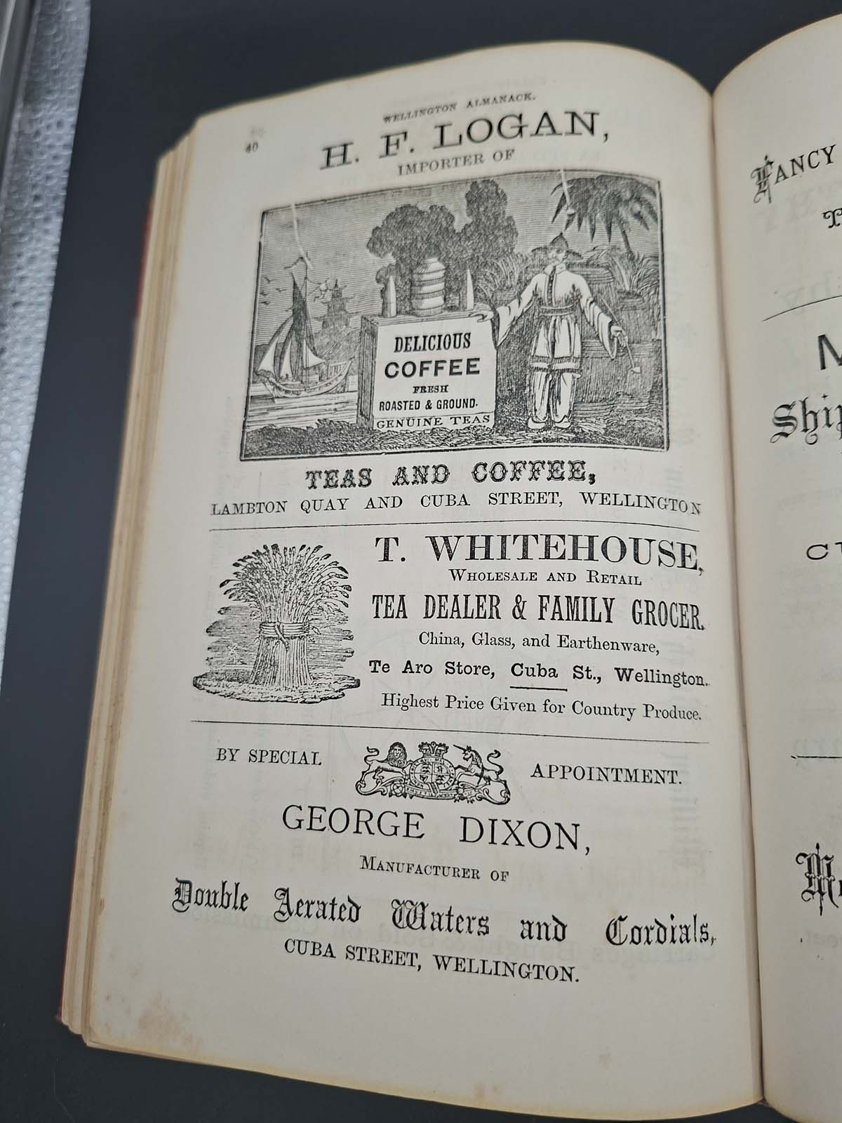 Wellington Almanac Book 1879 - Image 7