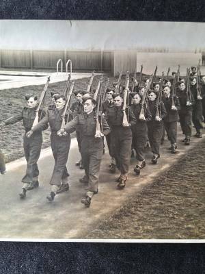 Photograph of Flight 6 on Parade Harewood June 1944