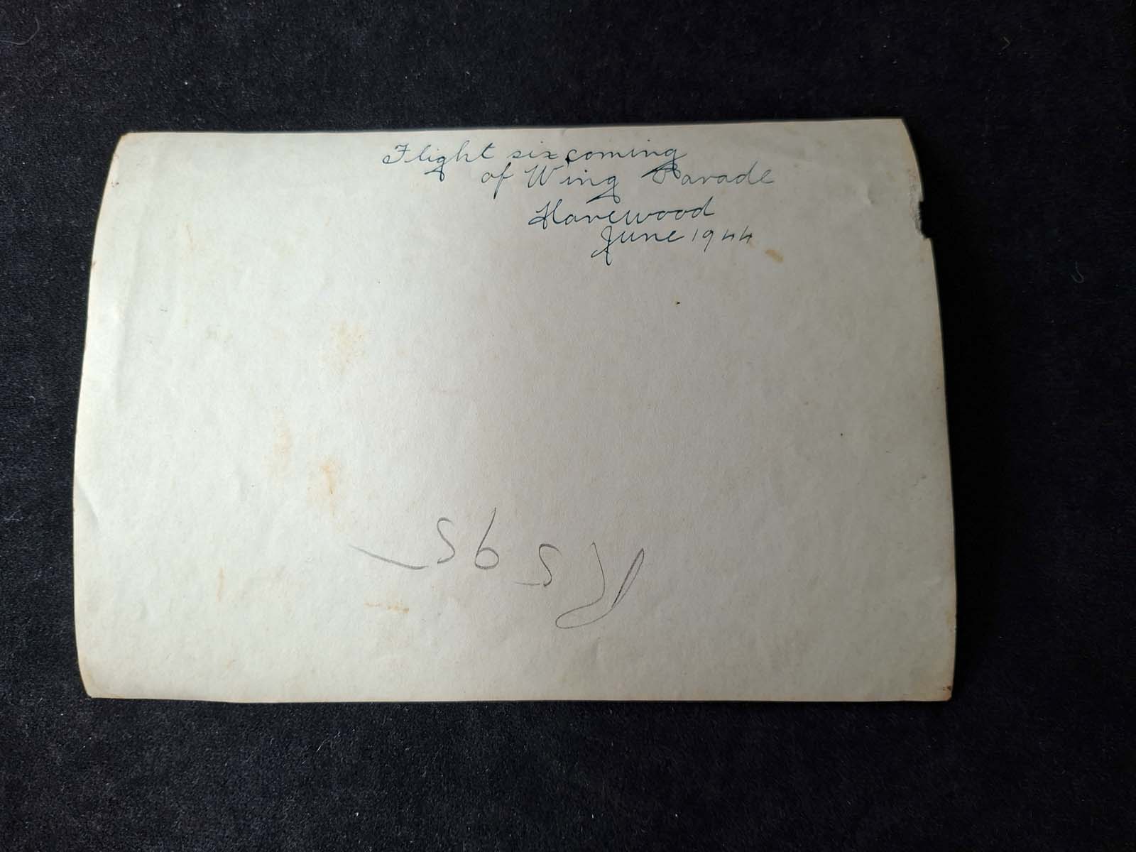 Photograph of Flight 6 on Parade Harewood June 1944 - Image 2