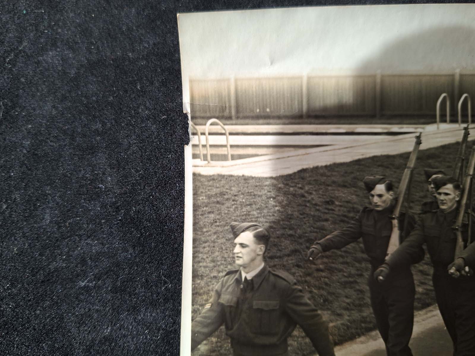Photograph of Flight 6 on Parade Harewood June 1944 - Image 4