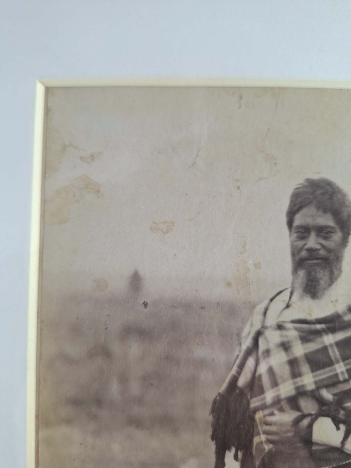 2 Burton Brothers Photographs, Chief Te Rangituataka (Great Mokau Chief) & Samoans - Image 7