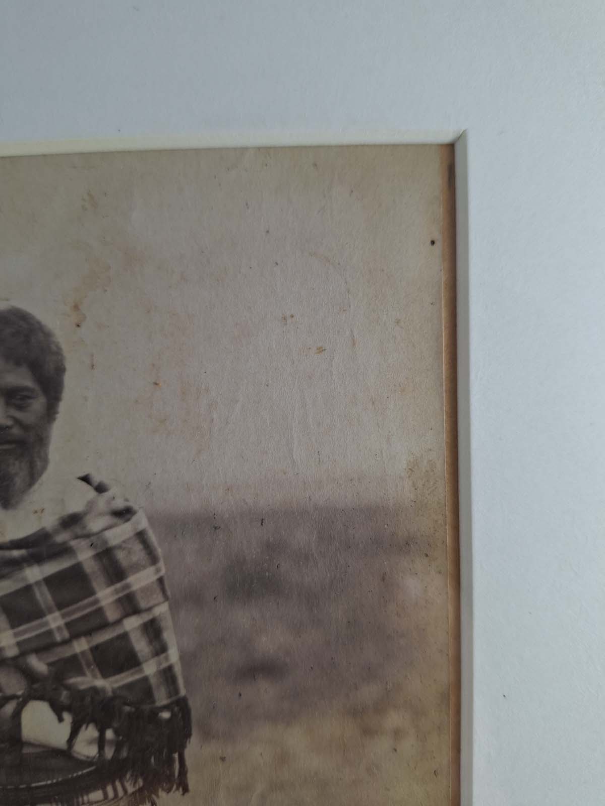 2 Burton Brothers Photographs, Chief Te Rangituataka (Great Mokau Chief) & Samoans - Image 9