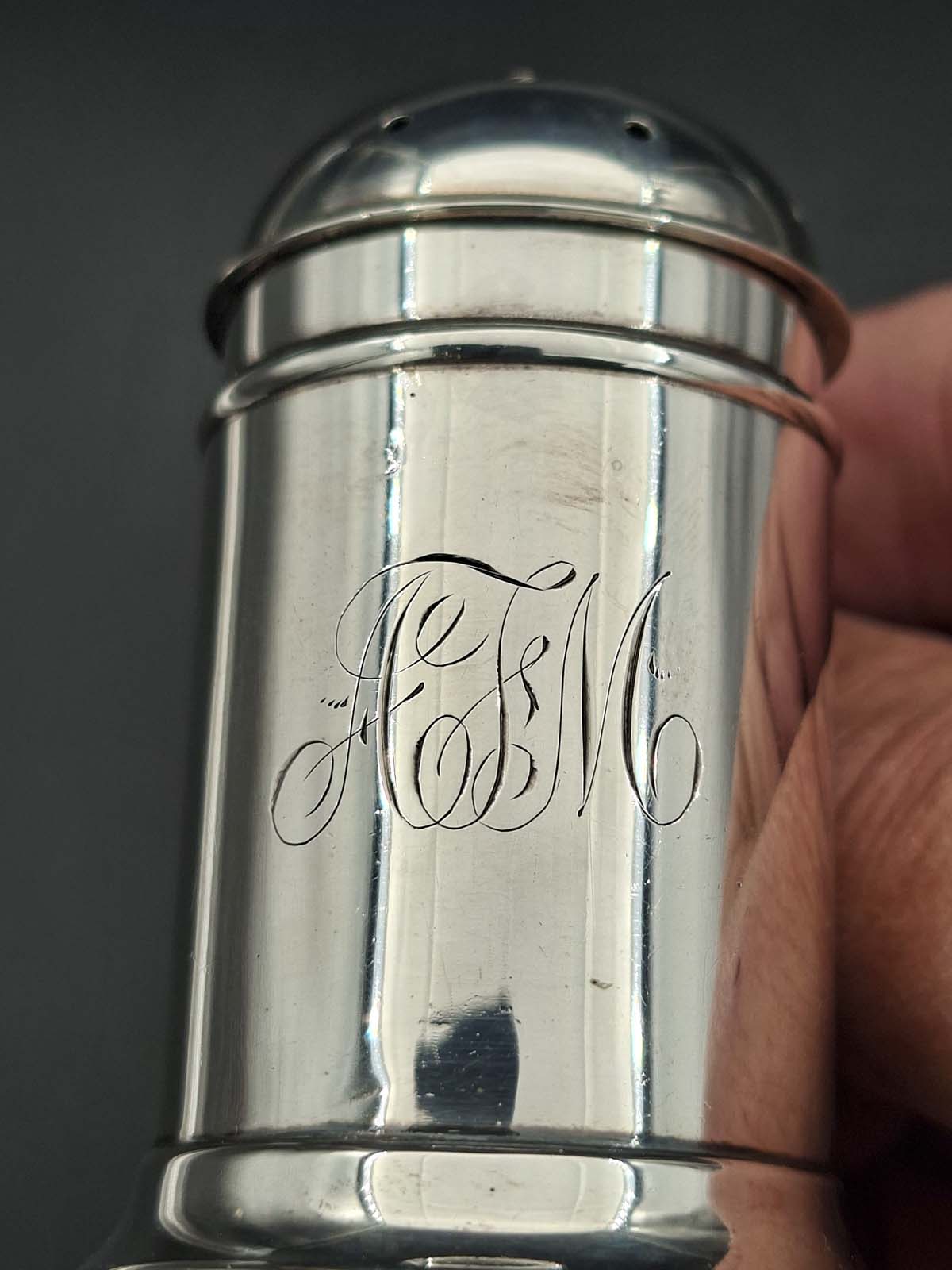 Sterling Silver Pepper Pot / Caster - Image 7