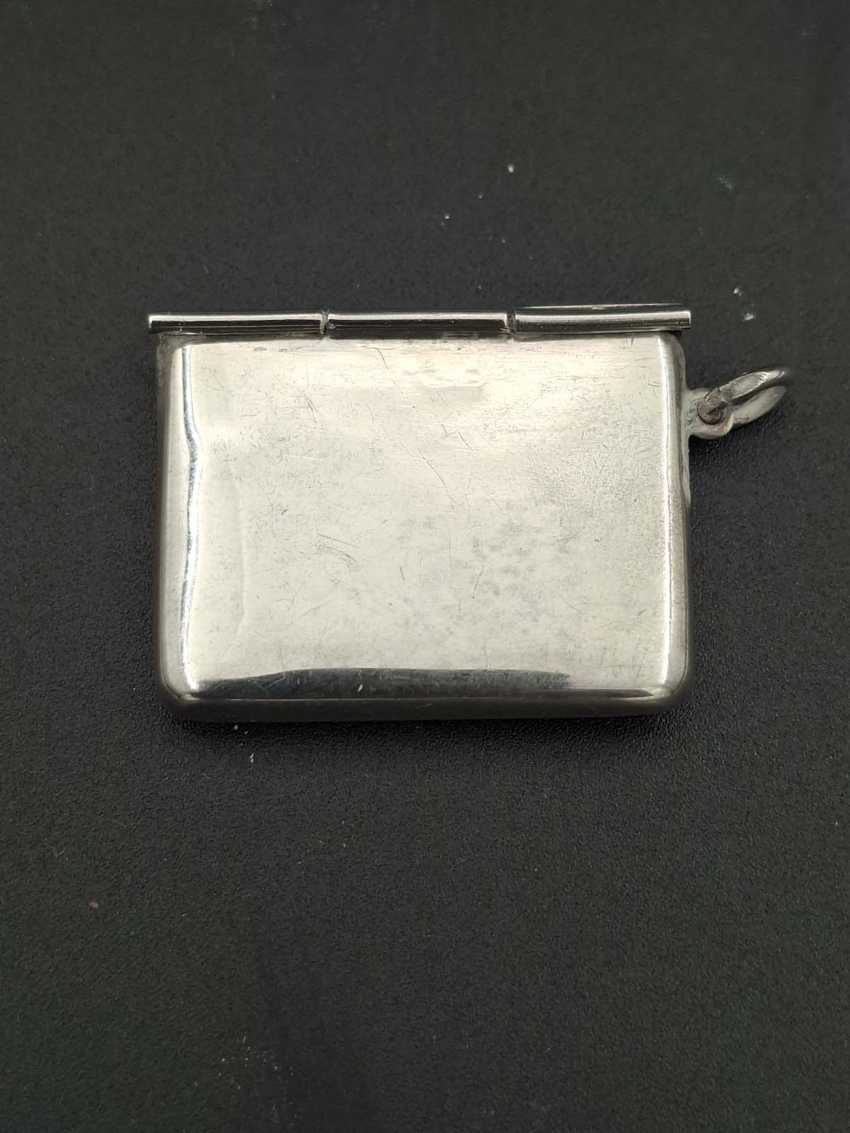 Sterling Silver Stamp Case 1913 - Image 5