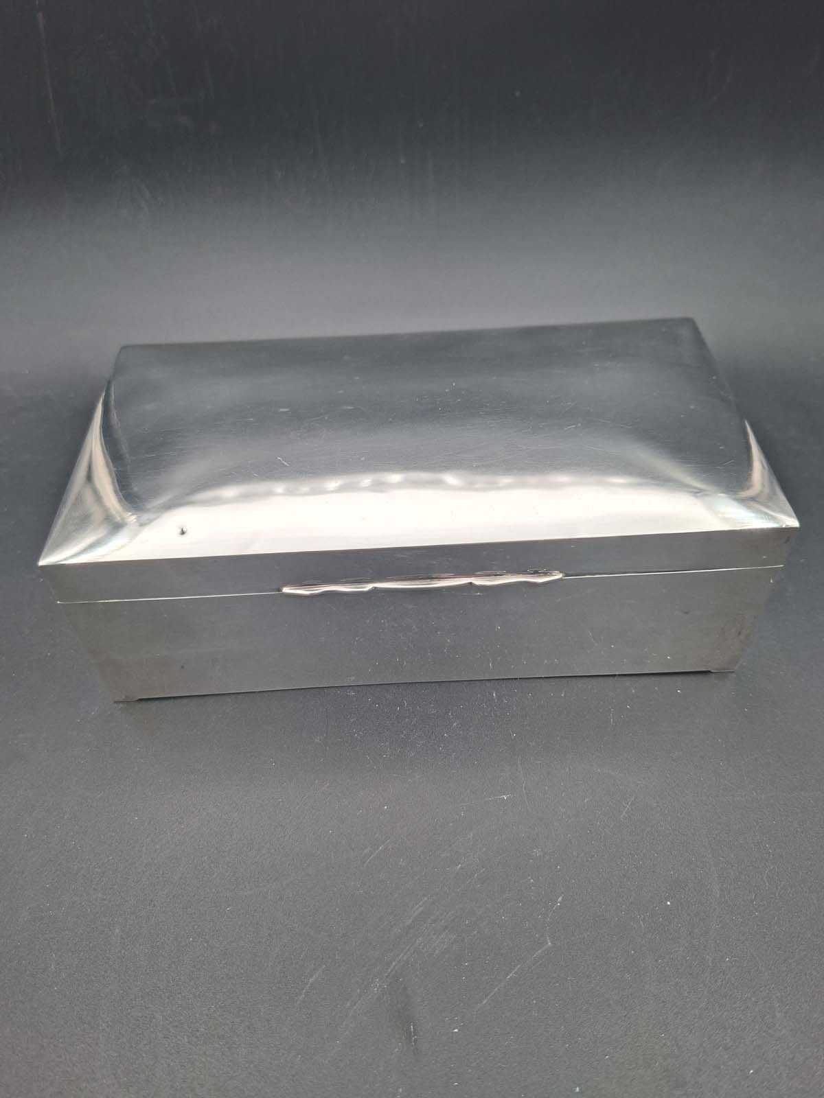 Sterling Silver Cigarette Case 1929