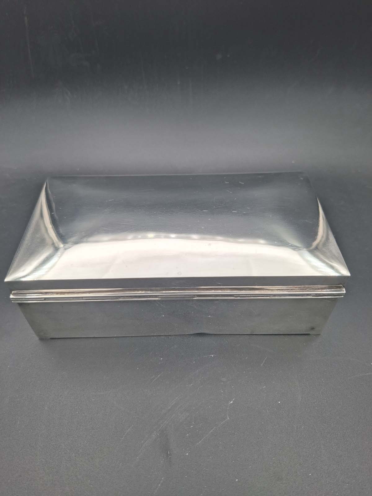 Sterling Silver Cigarette Case 1929 - Image 3