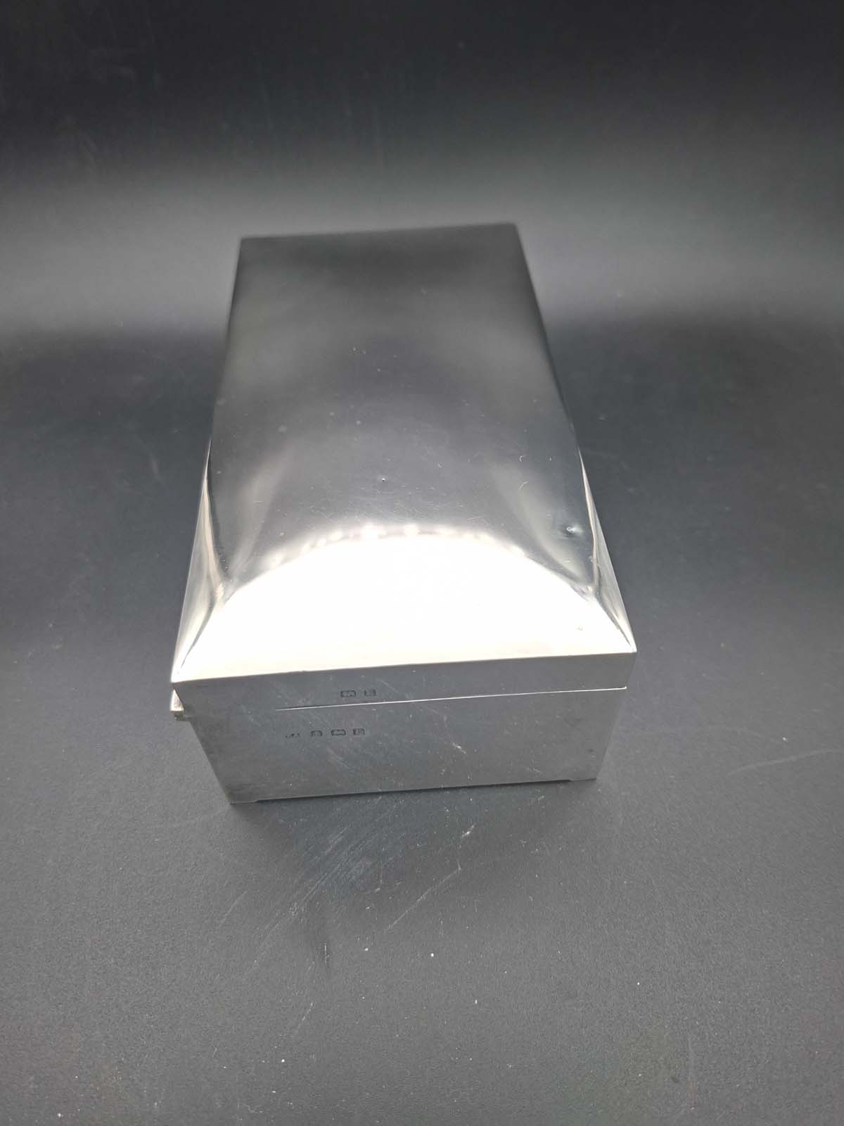 Sterling Silver Cigarette Case 1929 - Image 4