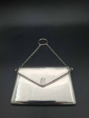 Sterling Silver Card Case Birmingham 1938