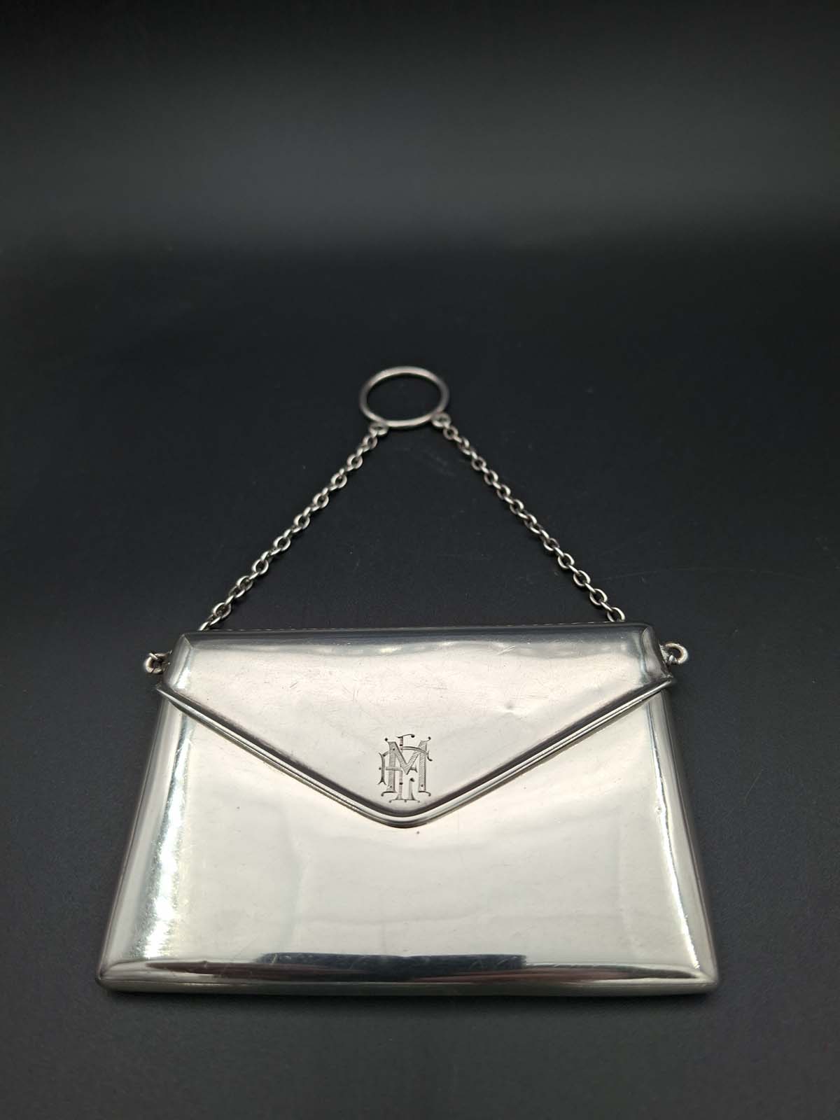 Sterling Silver Card Case Birmingham 1938
