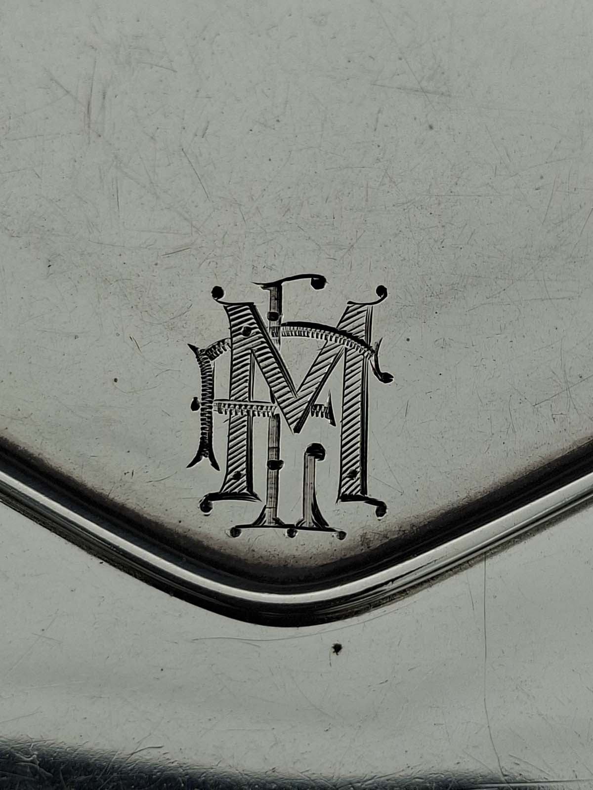 Sterling Silver Card Case Birmingham 1938 - Image 2