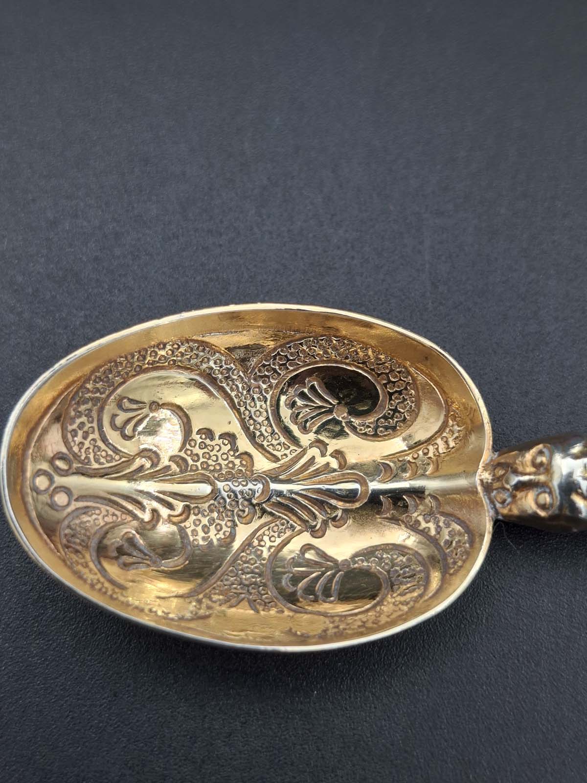 Sterling Silver 1902 Coronation Anointing Spoon - Image 2