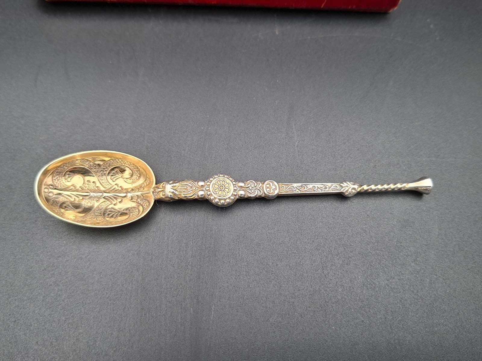 Sterling Silver 1902 Coronation Anointing Spoon - Image 3