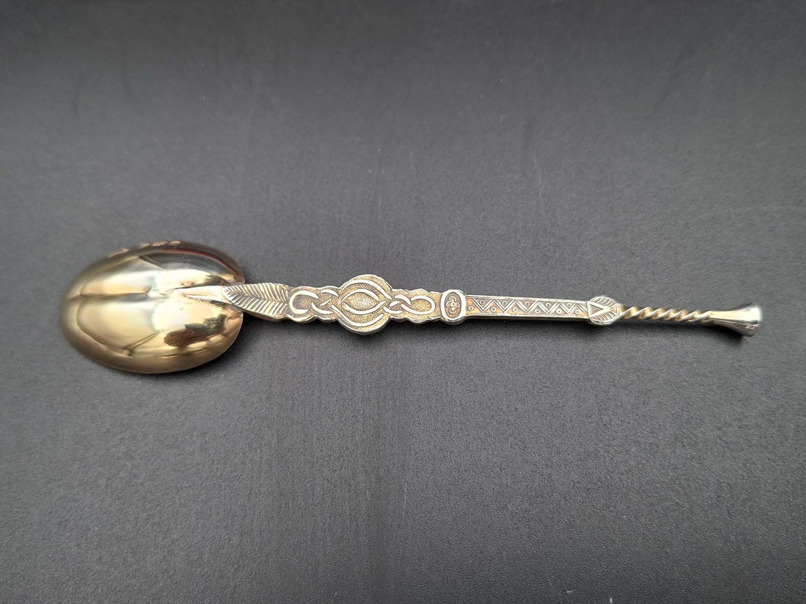 Sterling Silver 1902 Coronation Anointing Spoon - Image 4