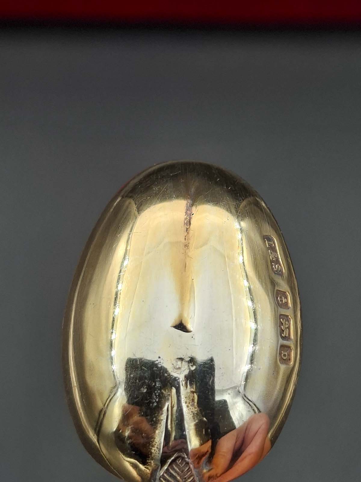 Sterling Silver 1902 Coronation Anointing Spoon - Image 6