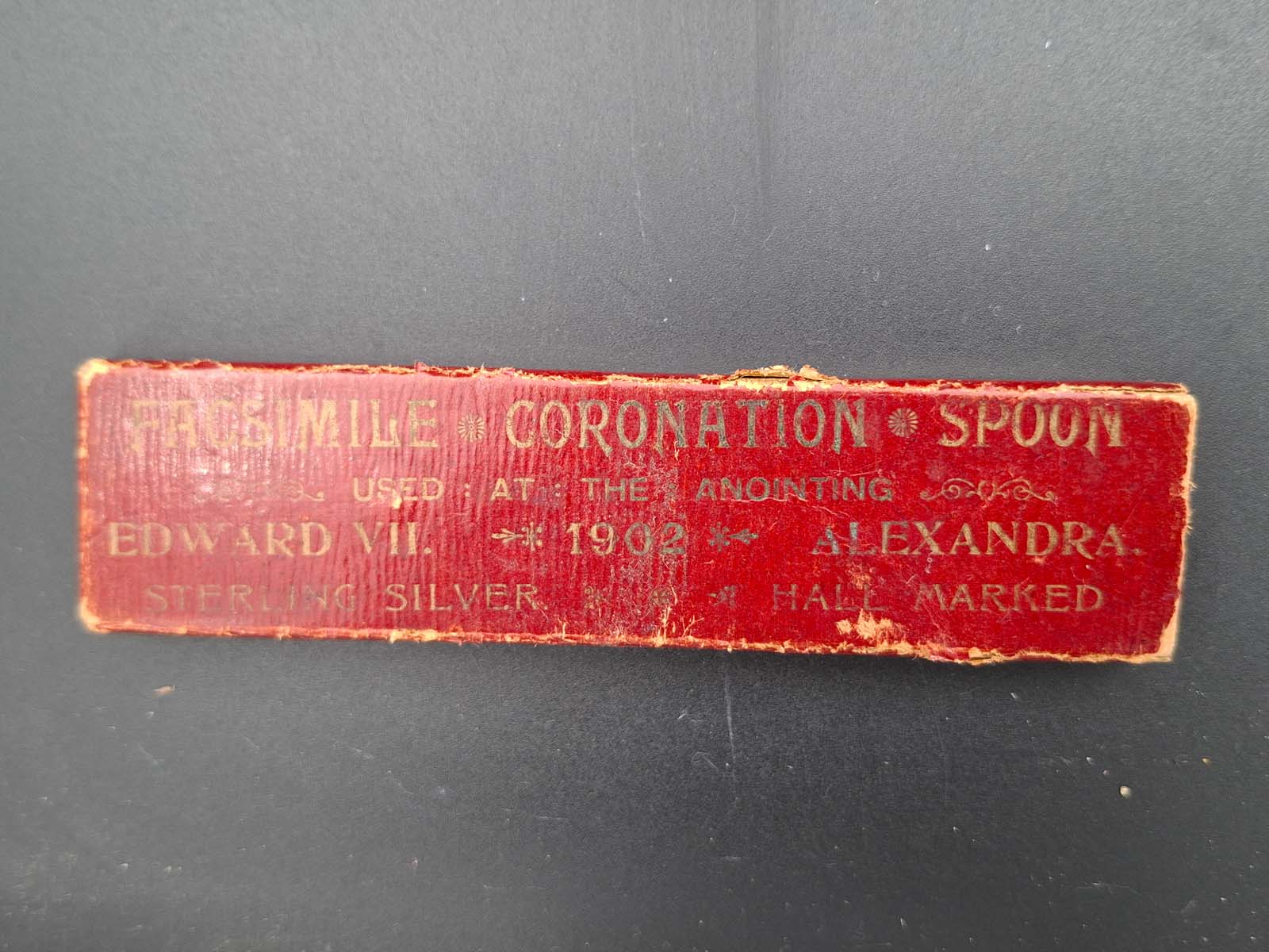 Sterling Silver 1902 Coronation Anointing Spoon - Image 8