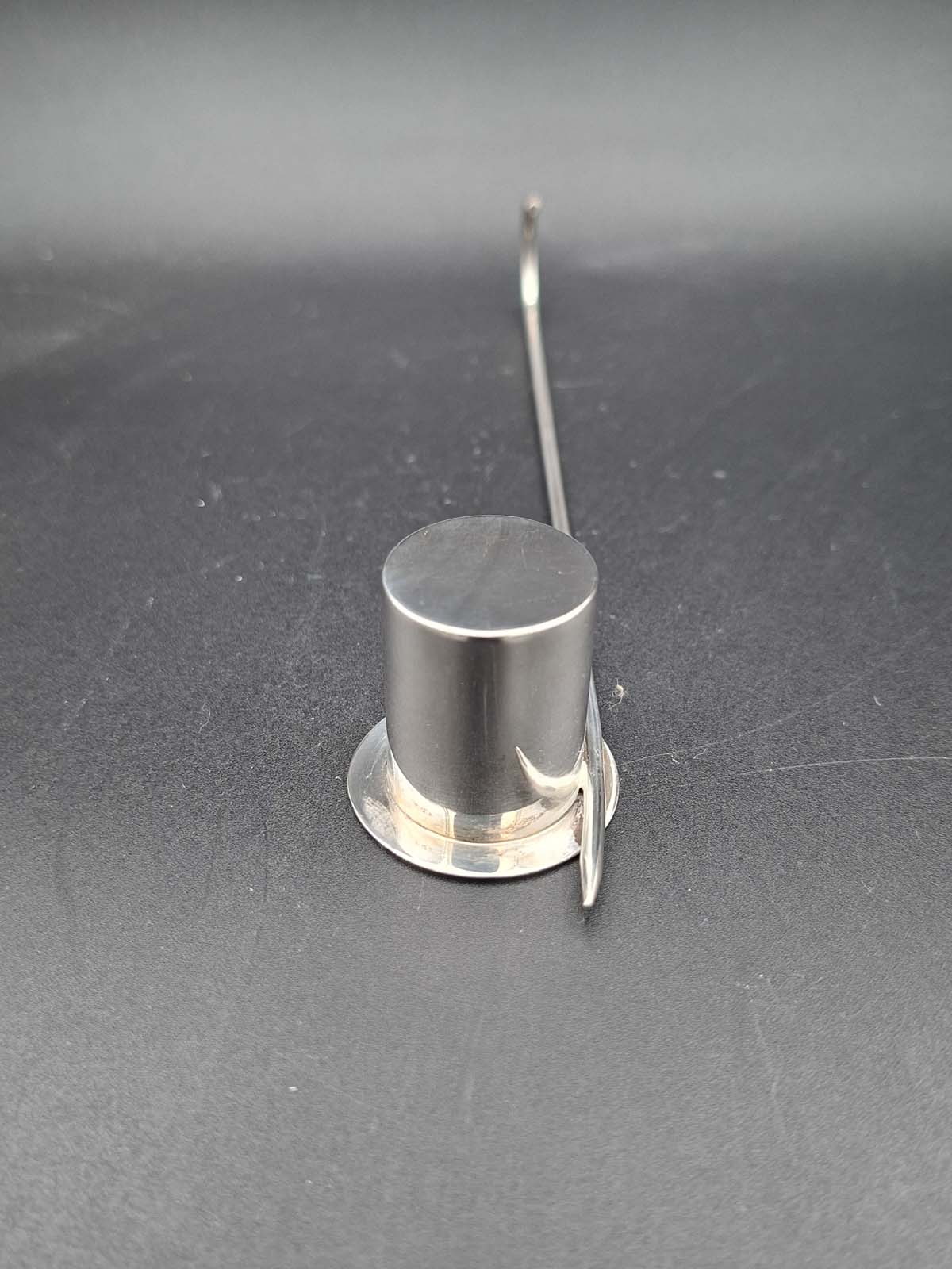 Sterling Silver Leonore Doskow Top Hat Candle Snuffer - Image 2