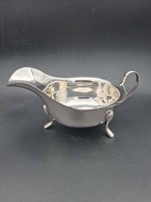 Sterling Silver Gravy Boat Sheffield 1955