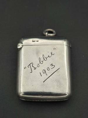 Sterling Silver Vasta Case Chester 1903