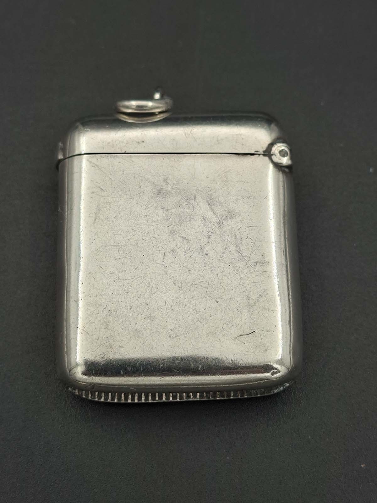 Sterling Silver Vasta Case Chester 1903 - Image 2