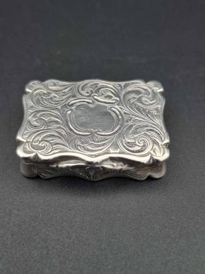 Sterling Silver Vinaigrette Birmingham 1857
