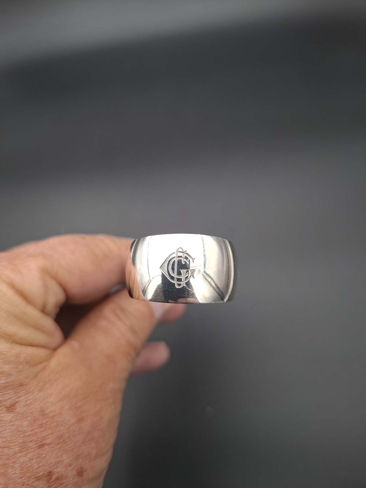 Sterling Silver Tongs Sheffield 1918 - Image 3