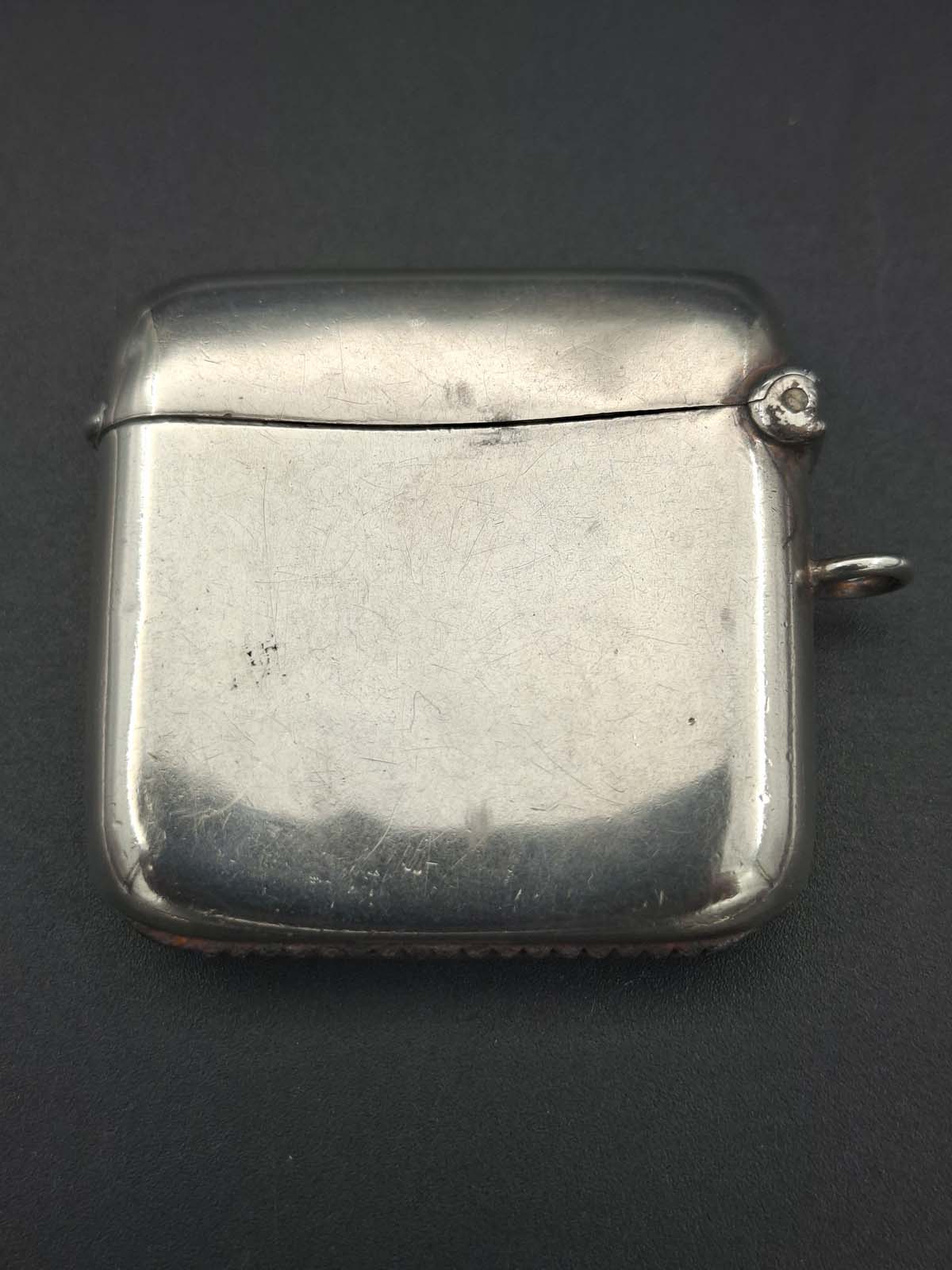 Sterling Silver Monogrammed Vesta Case - Image 5