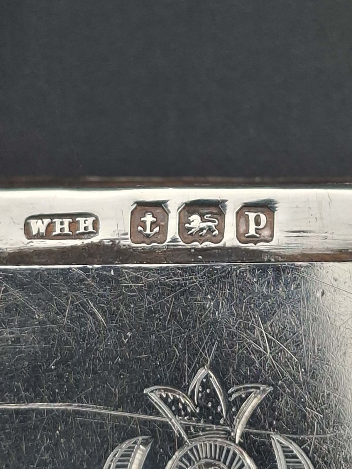 Sterling Silver Monogrammed Vesta Case - Image 6
