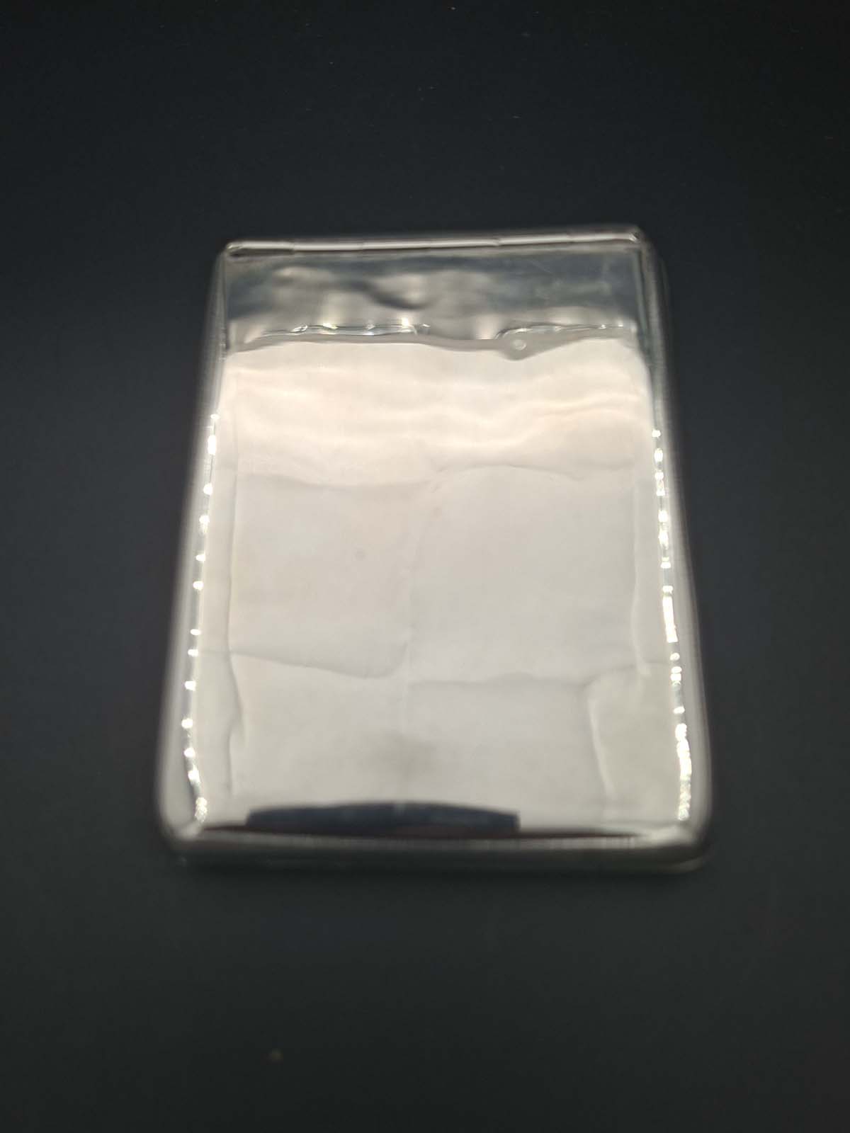 Sterling Silver Fold Out Cigarette Case - Image 2