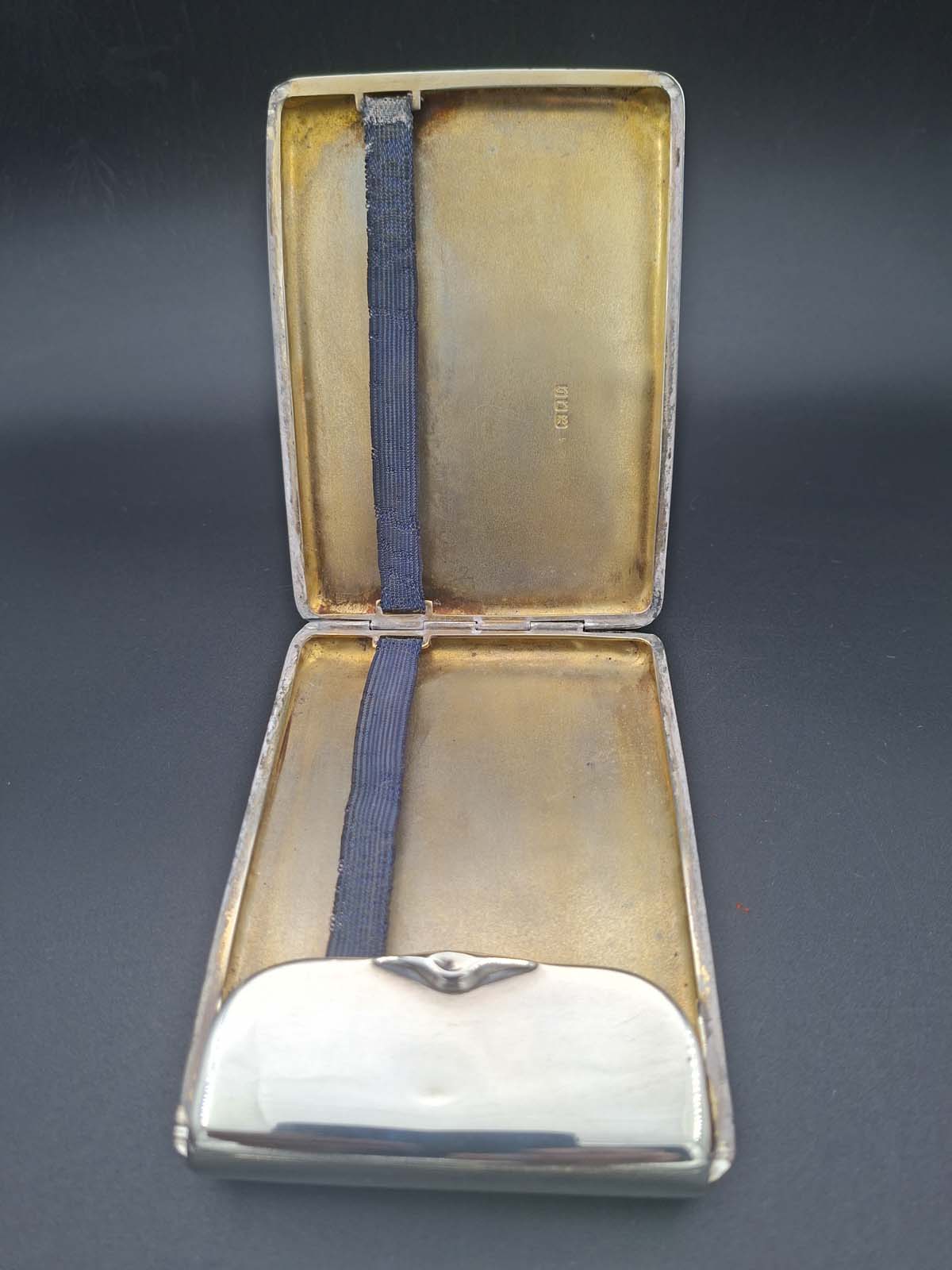 Sterling Silver Fold Out Cigarette Case - Image 3