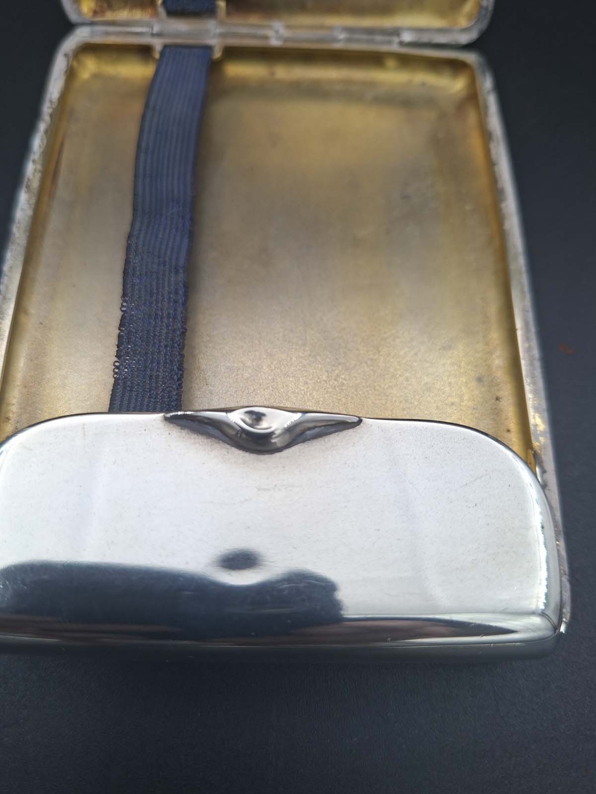 Sterling Silver Fold Out Cigarette Case - Image 4