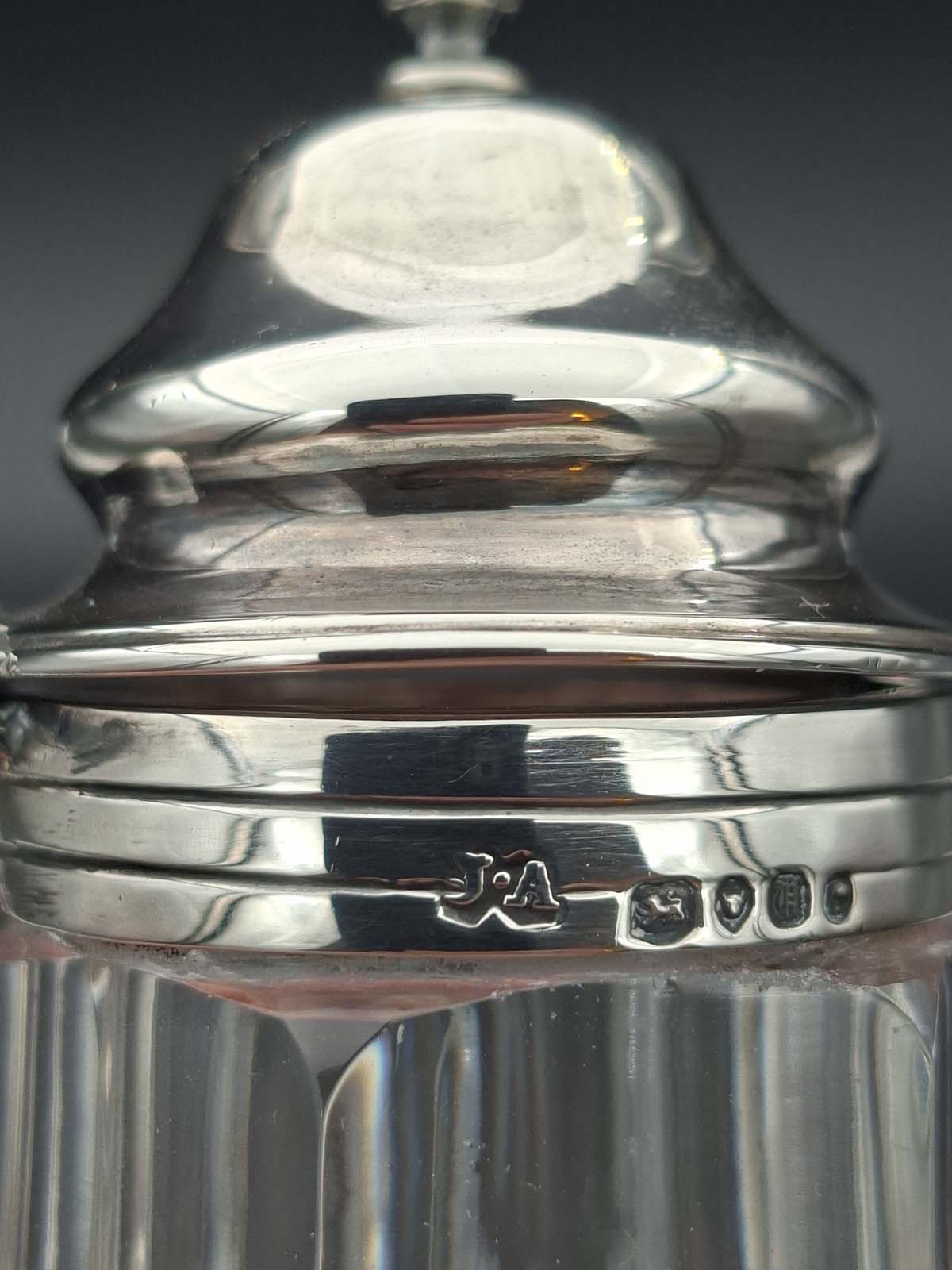 Sterling Silver Topped Condiment Pot London 1855 - Image 8