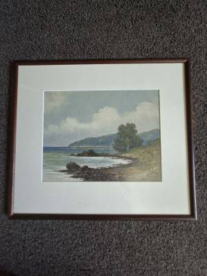 Oil Painting by Mayclair (Thames Coast)