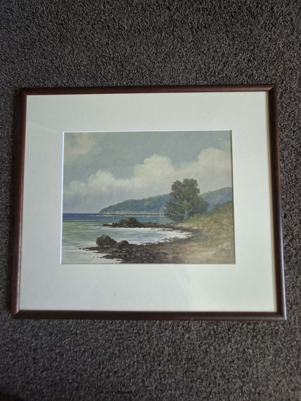 Oil Painting by Mayclair (Thames Coast)