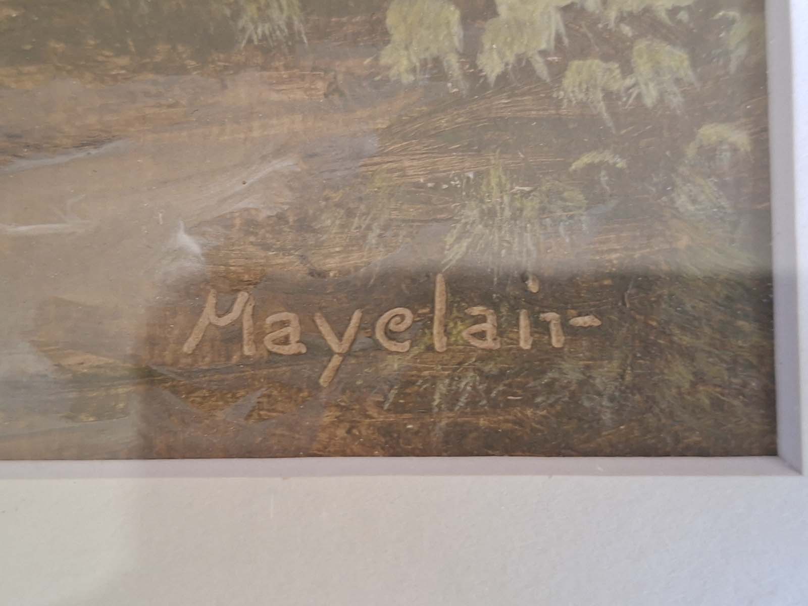 Oil Painting by Mayclair (Thames Coast) - Image 4
