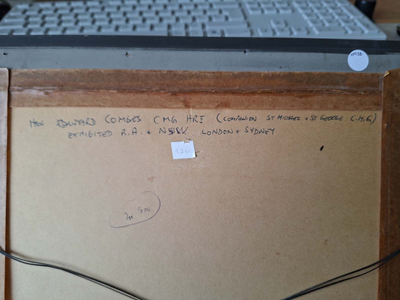 Watercolour by E. Combes 1830-1895 - Image 3