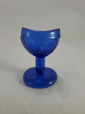 Blue Glass Eye Wash Glass