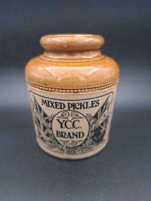 A Young’s (Wellington) YCC Mixed Pickles Jar