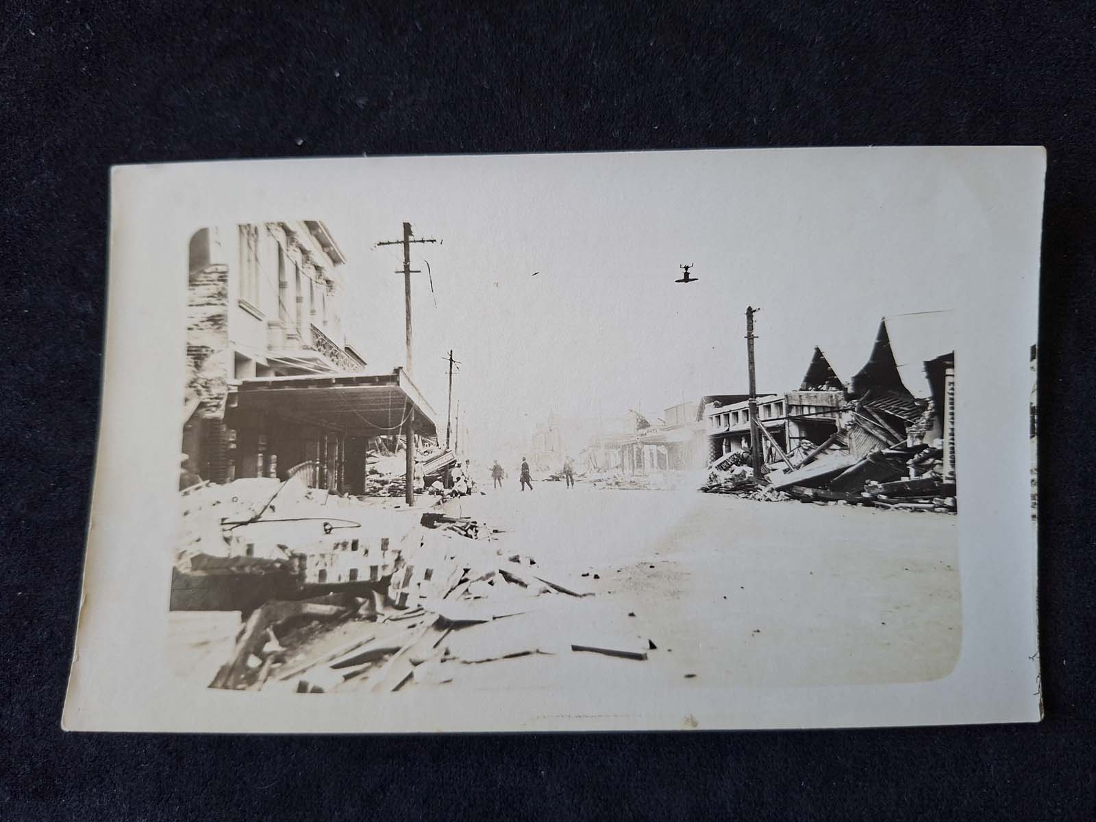 Original Hawke’s Bay Earthquake Photograph 1931
