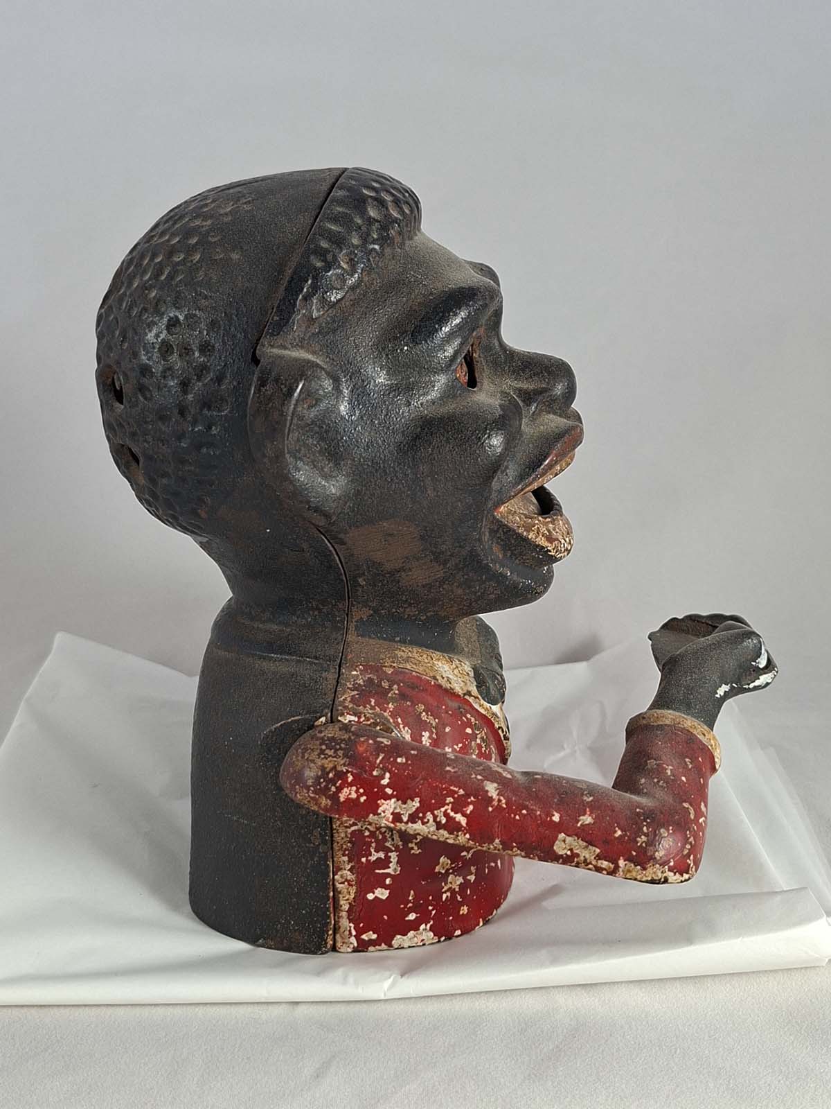 Cast Iron Negro Money Box - Image 2