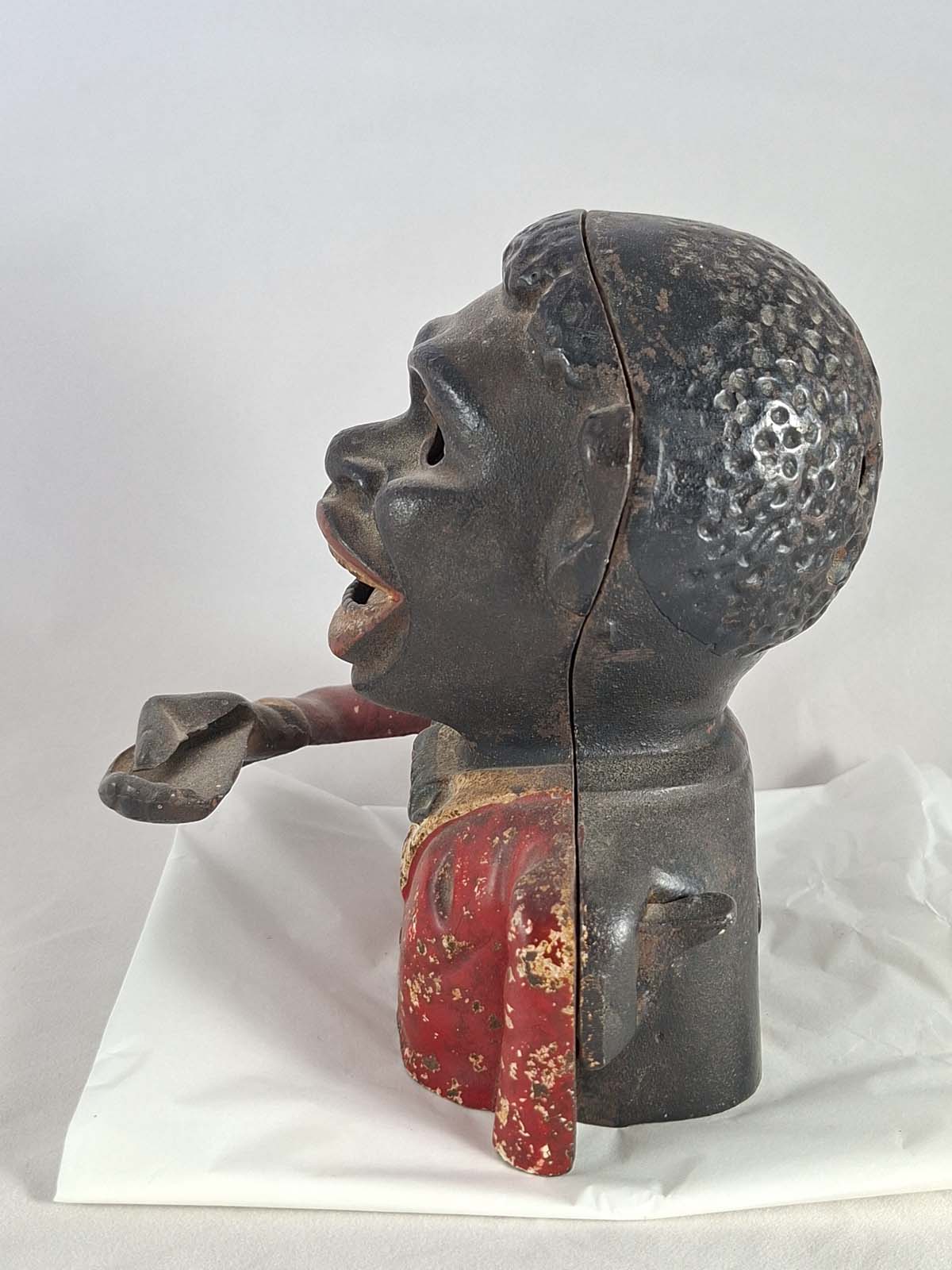 Cast Iron Negro Money Box - Image 4