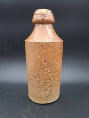 George Dixon Wellington Impressed Ginger Beer Bottle