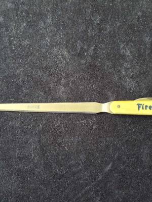 Firestone Advertising Letter Opener / Penknife