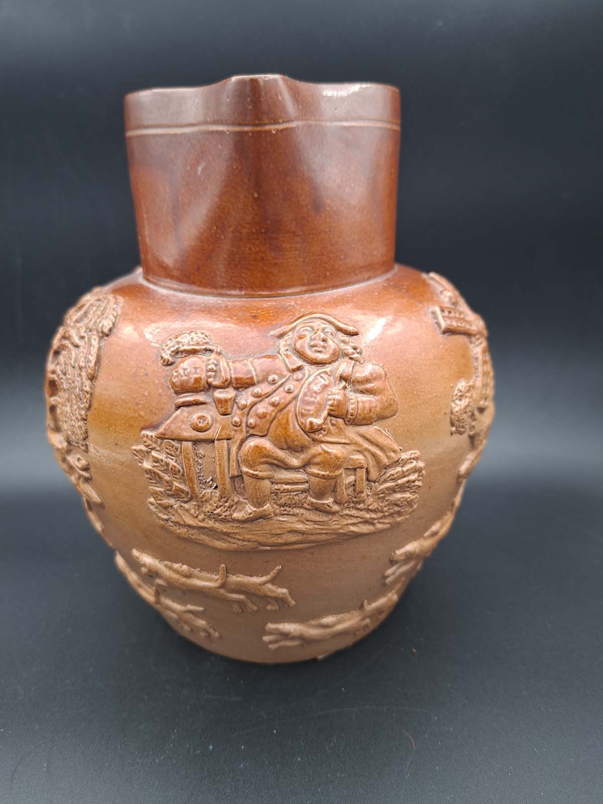 A Nineteenth Century Stoneware Harvest Jug c1840s - Image 2