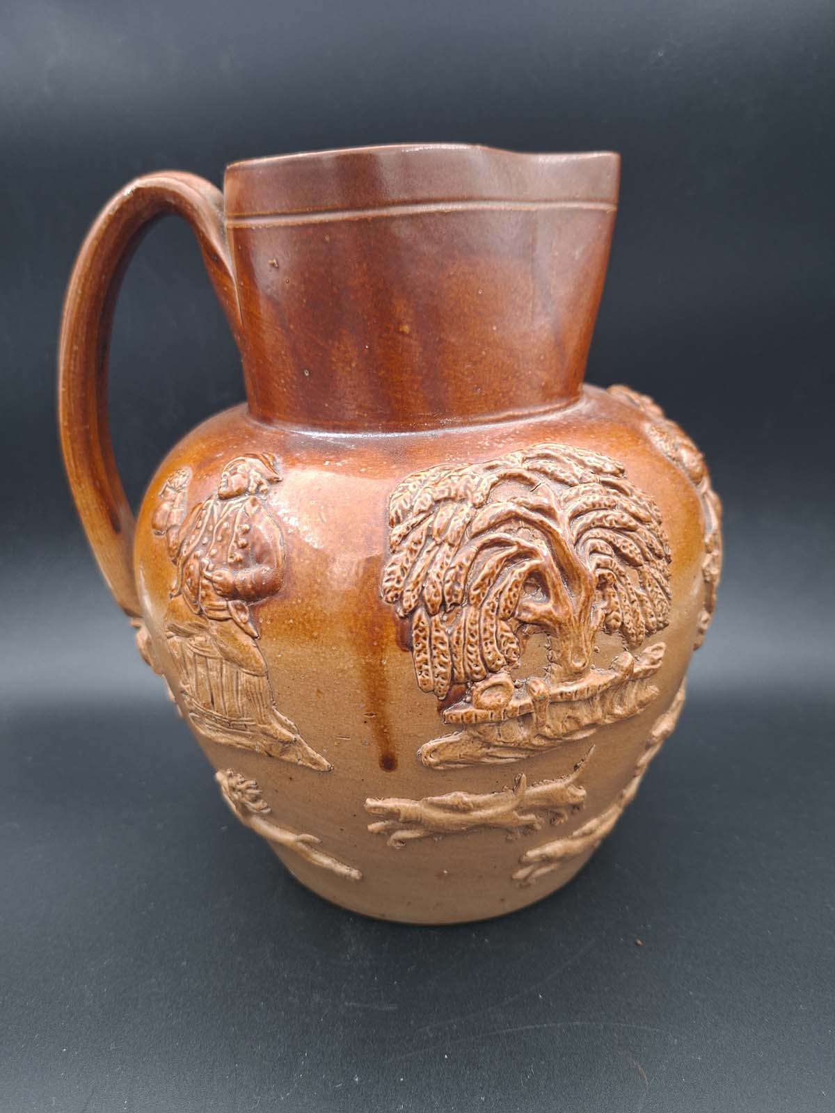 A Nineteenth Century Stoneware Harvest Jug c1840s - Image 3