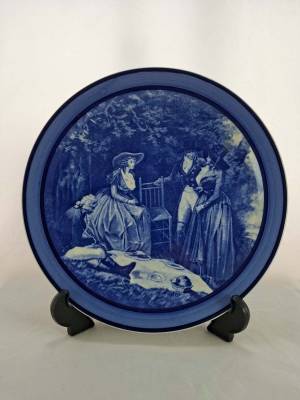 Royal Doulton Blue & White Plate